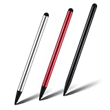 3 Stück Touchscreen Stift, Stift Für Tablet Universelles Kapazitiver Stifts 2 in 1 Stylus Tabletstift für Alle Tablets, Handys, Kapazitiven Touchscreen-Geräten, Andere Touchscrees