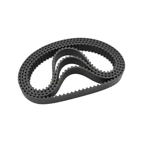 Courroie distribution 2GT caoutchouc robuste boucle fermée 196mm pour axe GT2 - 4