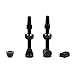 MBP Alloy Tubeless 40mm Bicycle Presta Valve Stems Fits Most Rims with 2 Types of Grommets Included for Each stem.