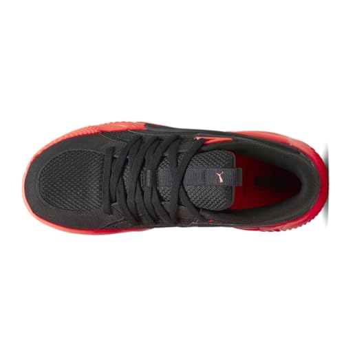 PUMA Mens Court Rider Chaos Slash Basketball Sneakers Shoes - Black, Orange4