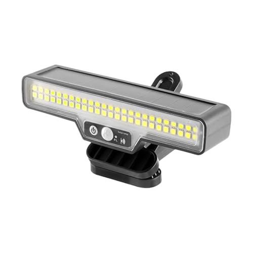 Generico Extérieur Avec Capteur De Mouvement - 3 Modes Éclairage Étanche | Tente Solaire - Pour Patio Porche Camping Pique-Nique Garage Jardin Cour