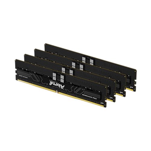 Kingston (LOXg) FURY Renegade Pro XMP 64GB 5600MT/s DDR5 ECC Reg CL36 DIMM  I[o[NbN\ ECCo^ς DIMMLbg 4g - KF556R36RBK4-6