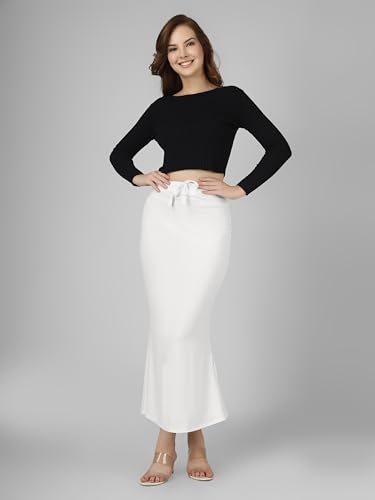 Image of Nexsus Stretchable Saree Shapewear | Petticoat for Women | Cotton Blended | Skirts for Women | Shape Wear Dress for Saree | Available in 80+ Colors and Plus Sizes