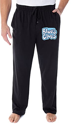 Nickelodeon Mens' Blue's Clues Logo Sleep Pajama Pants