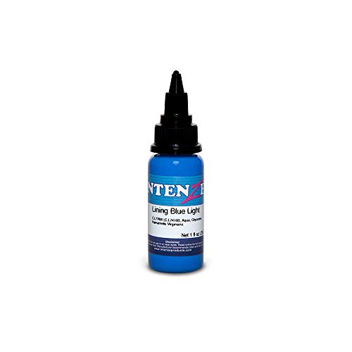 Intenze Tattoo Ink Color Lining Series Lining Blue Light 1 oz