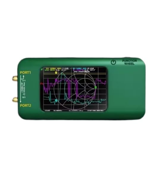 Analizador de red vectorial MF SHF: optimiza tus antenas con pantalla táctil de 3.98 pulgadas