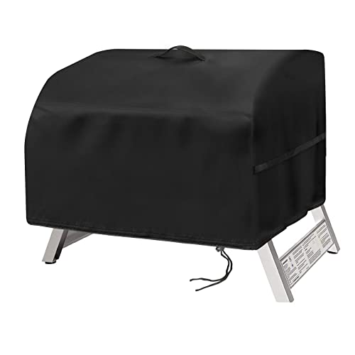Grill Cover for Megamaster 2-Burner Outdoor Tabletop Grill,Waterproof Small Table Top BBQ Grill Cover,Heavy Duty 600D Outdoor Tabletop Grill Cover