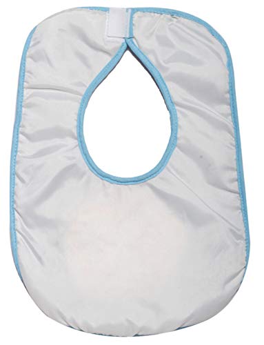 Image of Waterproof Animal Print Baby Bibs with Self Sticking Tape for 0-12 Months 3PK