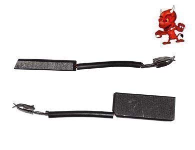 Kohlebürsten-Set Für Siemens SIWAMAT 7127 AQUASENSOR - 2 Stück Motorkohlen Mit Steckschuh