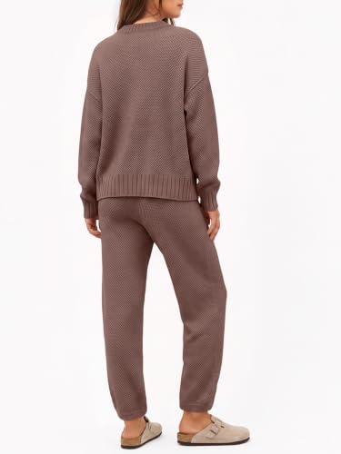 Image of LILLUSORY Women 2 Piece Sweater Matching Lounge Sets 2026 Fall Outfit