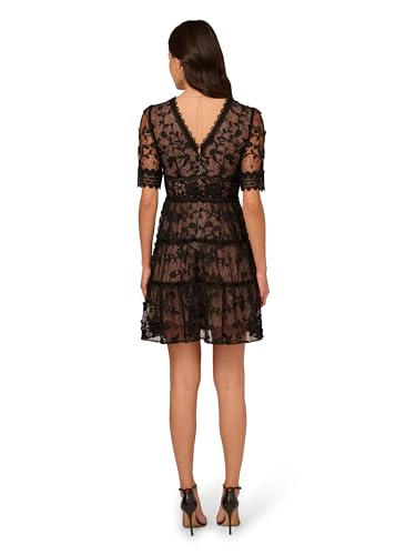Adrianna Papell Women's Lace Embroidery Dress - Image 3