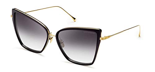 Sunglasses Dita SUNBIRD 21013 A-BLK-GLD Black18K Gold w/ Dark Grey to Clear-AR