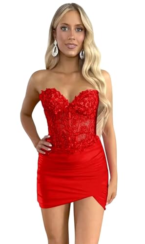 Short Lace Sequin Homecoming Dresses for Teens Tight Bodycon HOCO Dress Mini Cocktail Party Summer