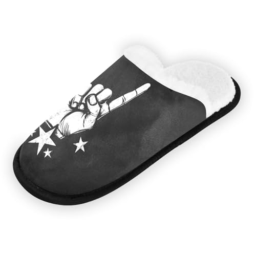 Boccsty Christmas Spa Slippers Halloween House Slipper Indoor Outdoor Non-Slip Home Shoes for Men Woman M-L2