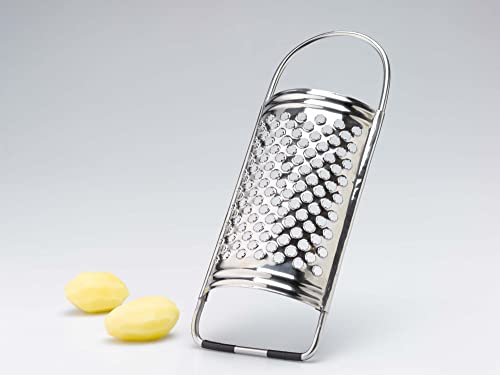 GSD Kartoffelreibe aus Edelstahl, Kronenreibe mit Gummiring am...