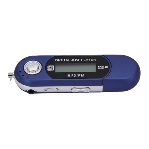Jeffergarden MP3�v���C���[ ���y�v���[���[ USB�������Ή� �̎��\���@�\�t�� �ő�32GB�������[�J�[�h�Ή� �����I�t�@�\�t�� �y�ʃR���p�N�g�݌v �P3�d�r1�{�ōő�20���ԍĐ� (��)
