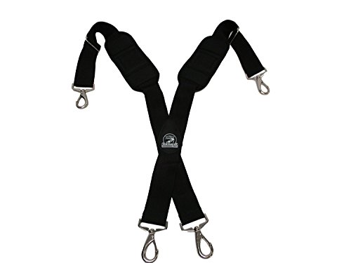 TradeGear Suspenders 207019 Heavy-Duty And Durable Adjustable Tool Belt Suspenders With Pro Comfort
