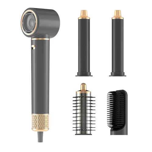 Hair Dryer Brush 5 in 1, JAOSOP Hair Styler, 110,000 RPM High-Speed Negative Ionic Hair Dryer Fast...