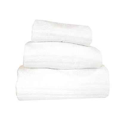 Menitashop 10 Set Tris Handtücher Duschtuch Gesicht und Gast-Hotel B & B 100% Baumwolle