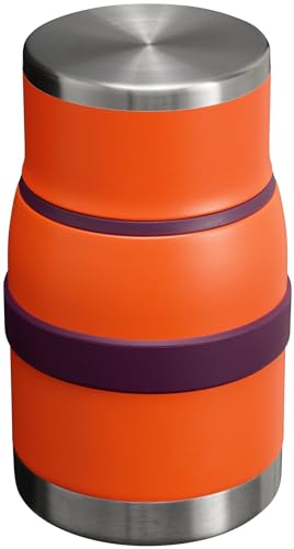 STANLEY 10-10835-007 The Adventure to-Go Food Jar + Spork, Stainless Steel, Tigerlily Plum