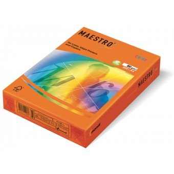 Kopierpapier intensivfarben, DIN A3, 80, holzfrei, ECF, orange