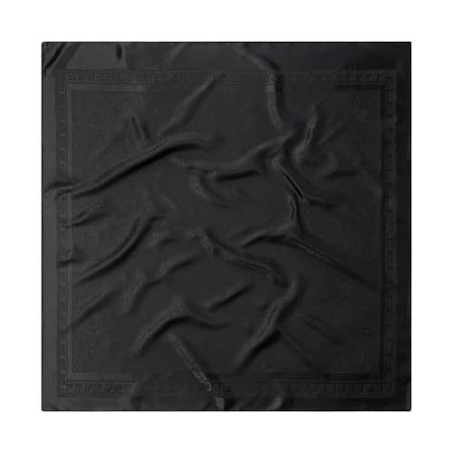 Image of 35 inch Men's Large Square Jacquard Scarf - Cowboy Wild Rugged Style, With Gift Packed