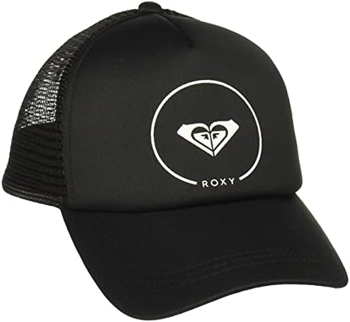 Roxy mens Truckin Trucker Hat Baseball Cap, Anthracite Perennial, One Size US
