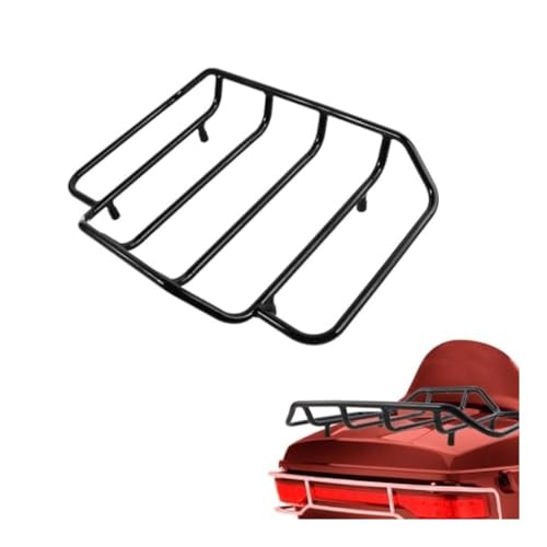 Porte-bagages moto robuste noir pour charger votre Tour Pack en Touring