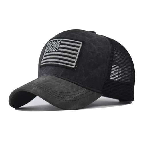 American-Flag-Baseball-Cap-for-Men-Women-USA-Trucker-Dad-Hats-Adjustable-Patriotic-Caps-Breathable-Hip-Hop-Hat