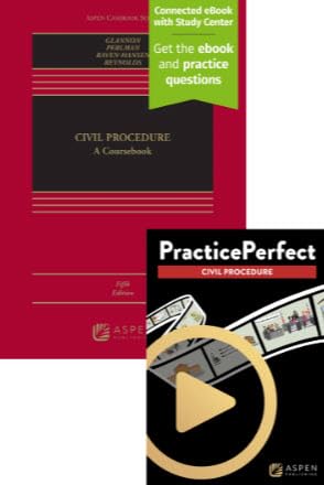 Bundle: Civil Procedure: A Coursebook, Fifth Edition and PracticePerfect