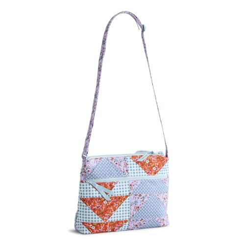 Image of Vera Bradley Women's Premium Cotton Original Zip Hipster Crossbody Bag