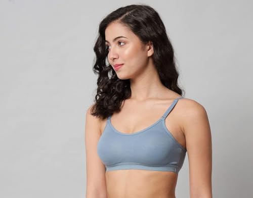 Image of Women's Cotton Non Padded Sports Gym Yoga Daily Workout Sports Bra Combo for Girl Pack of 6