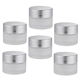 FOMIYES 6 Pièces Pot Verre Pour Crème Pot Cosmétique Emballage Individuel Contenant Pou...