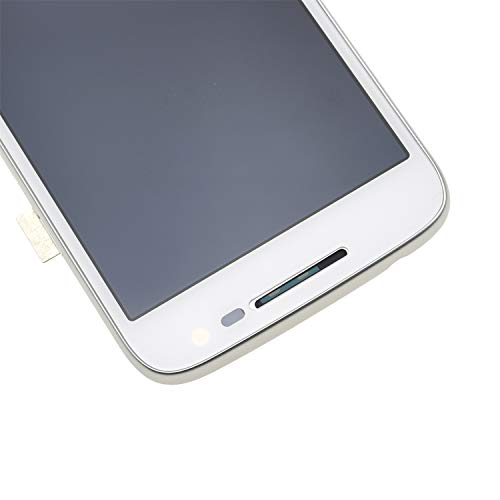 Image of Pre Install LCD Display Touch Screen Assembly with Frame Replacement for Motorola Moto G4 Play XT1604 XT1602 XT1607 XT1609 XT1601 XT1603 White