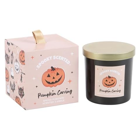 Halloween Haunted House Pumpkin Spice Candle Cover