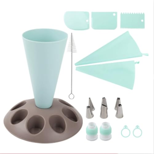 ٓ 18̍i܃`bvZbg DIY P[LfR[Vc[ P[Li܃{g ACVO`[u JbvP[L NbL[ P[LfR[Vp fR[VmY(Blue,B)