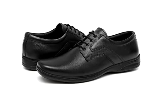 Image of ARAMISH Men's Genuine Leather Lace Up Office Formal Shoes