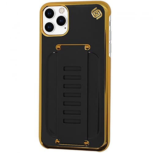 Grip2u Slim Cover With Compact Grip - iPhone 11 6.1 inch (Black Gold)