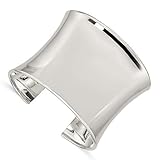 Sterling Silver 50mm Cuff Bangle Bracelet 50mm style QB338