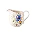 Villeroy & Boch 1041000710 Mariefleur Basic, porcelanowy dzbanek na mleko z zabawną dekoracją kwiatową, biały/kolorowy, nadaje się do mycia w zmywarce, 600 ml