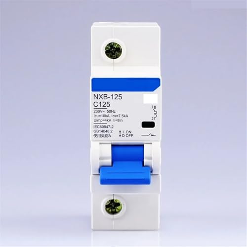 Disjoncteur miniature NXB-125 1P 80A 230V MCB DZ47 interrupteur modulaire