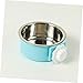 Happyyami Cat Elevated Food Bowl Tilted Dog Bowl Easy to Clean Removable Pet Cage