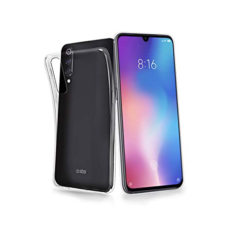 SBS Case for Xiaomi Mi 9, Mobile Phone Case Transparent Made of Soft TPU, Extra Thin, Protective Case for Xiaomi Mi 9
