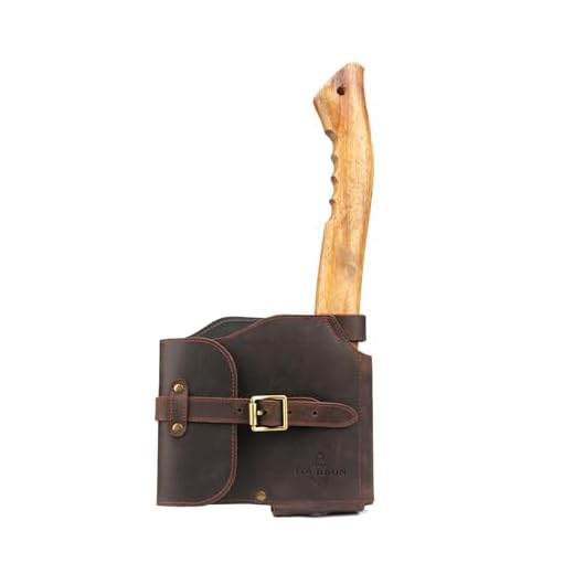 Tourbon Leather Axe Sheath for Protection