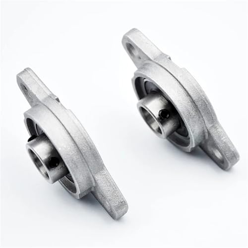 Cojinete KFL001 de aleación de zinc con soporte brida de 12 mm para eje motor 6