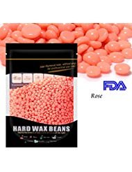 Waxkiss Hard Wax Beans FDA Certified Body Hair Removal Wax Beans for Home Waxing Heater Wax Warmer 300g for Bikini Arms Legs Upper Lip Eyebrows Armpit Hair Removal