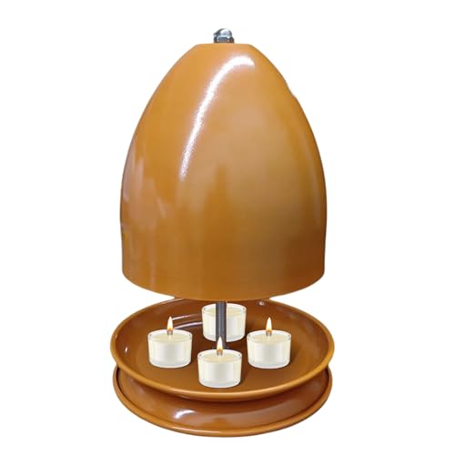 Luces De Té | Teacter Caletor De Teacor Y Escrito Tema De Luz De Tea | Calentador De Vela De Luz De Mesa De Metal para El Hogar, Oficina, Espacio De Vida, Cocina Y Decoración Interior