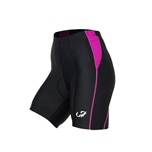 Hammerhead HH3-Short Distance, Bermuda Para Triathlon, Mulheres, Preto/Rosa, P
