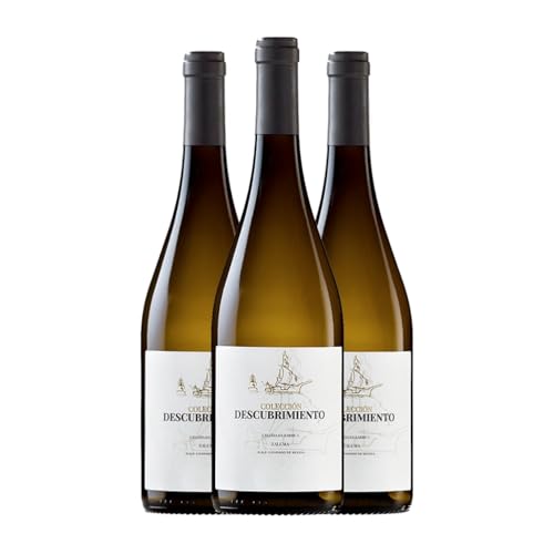 Marqués de Villalúa Colección Descubrimiento Zalema Condado de Huelva Crianza 75 cl Vino blanco (Caja de 3 Botellas de 75 cl)