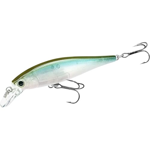 LUCKY CRAFT Pointer 65SP, Freshwater Lake Bass Fishing Lure, Jerkbait, Smallmouth, Trout, Suspending, Perfect Wobbling, Fishing Gear, Fishing Accessories, Fishing Tackle (255 MS Ghost Wakasagi)